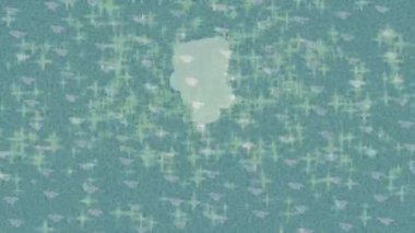 Soyut hareket desenli fütüristik video üretimi için dinamik dijital arkaplan