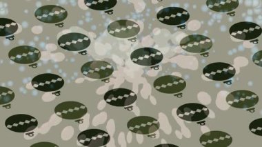 Profesyonel video projeleri sanat tarzı için organik hareketli arkaplan tasarımı