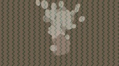 Soyut hareket desenli fütüristik video üretimi için dinamik dijital arkaplan