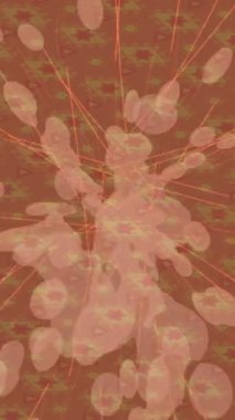 Yaratıcı video düzenleme film arkaplan tasarımı için minimalist organik hareket grafikleri