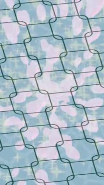 Dijital doku yüzey tasarım biçimi ile modern video animasyonu için gelişmiş hareket grafikleri