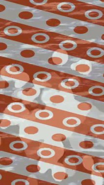 Soyut hareket desenli fütüristik video üretimi için dinamik dijital arkaplan