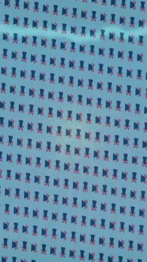 Dijital doku yüzey tasarım biçimi ile modern video animasyonu için gelişmiş hareket grafikleri