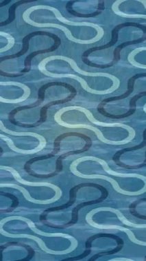 Soyut hareket desenli fütüristik video üretimi için dinamik dijital arkaplan