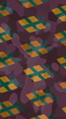 Lüks hareket projeleri için soyut tasarım stili animasyonu olan üst düzey dijital doku