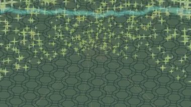 Organik desenli yüzey giriş stili video film sanatı ile soyut arkaplan tasarımı