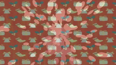 Estetik doku arkaplan tasarımı renkli hareket grafikleri ile moda film giriş profosyoneli