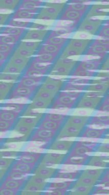 Benzersiz dijital animasyon tarzı grafikleri olan yaratıcı ortam tasarımı için yenilikçi hareket dokusu