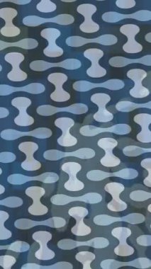 Soyut hareket desenli fütüristik video üretimi için dinamik dijital arkaplan