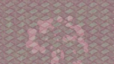 Benzersiz video giriş tasarımı projeleri için detaylı yüzey kalıbı film animasyon stili grafik girişi