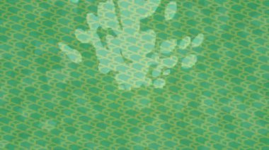 Soyut hareket desenli fütüristik video üretimi için dinamik dijital arkaplan