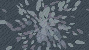 Dijital doku yüzey tasarım biçimi ile modern video animasyonu için gelişmiş hareket grafikleri