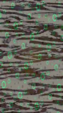 Dijital doku yüzey tasarım biçimi ile modern video animasyonu için gelişmiş hareket grafikleri