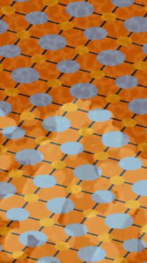 Benzersiz video giriş tasarımı projeleri için detaylı yüzey kalıbı film animasyon stili grafik girişi