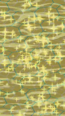 Benzersiz video giriş tasarımı projeleri için detaylı yüzey kalıbı film animasyon stili grafik girişi