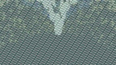 Benzersiz video giriş tasarımı projeleri için detaylı yüzey kalıbı film animasyon stili grafik girişi