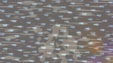 Lüks hareket projeleri için soyut tasarım stili animasyonu olan üst düzey dijital doku