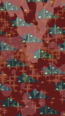 Dijital doku yüzey tasarım biçimi ile modern video animasyonu için gelişmiş hareket grafikleri