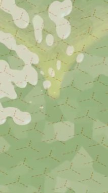 Benzersiz dijital animasyon tarzı grafikleri olan yaratıcı ortam tasarımı için yenilikçi hareket dokusu