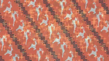 Benzersiz video giriş tasarımı projeleri için detaylı yüzey kalıbı film animasyon stili grafik girişi