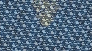 Benzersiz hareket grafikleri tasarım sanatına sahip yaratıcı film üretimi için özet bir arkaplan