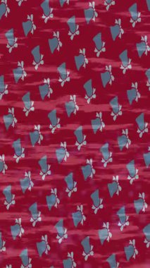 Soyut hareket desenli fütüristik video üretimi için dinamik dijital arkaplan