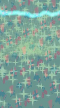 Lüks hareket projeleri için soyut tasarım stili animasyonu olan üst düzey dijital doku