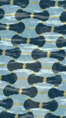 Organik desenli yüzey giriş stili video film sanatı ile soyut arkaplan tasarımı