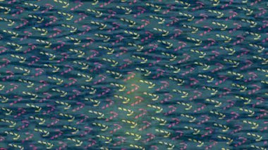 Profesyonel video projeleri sanat tarzı için organik hareketli arkaplan tasarımı