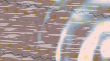 Organik desenli yüzey giriş stili video film sanatı ile soyut arkaplan tasarımı