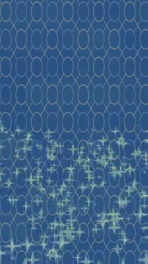 Soyut hareket desenli fütüristik video üretimi için dinamik dijital arkaplan