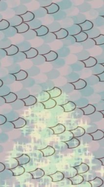 Dijital doku yüzey tasarım biçimi ile modern video animasyonu için gelişmiş hareket grafikleri