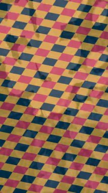 Benzersiz dijital animasyon tarzı grafikleri olan yaratıcı ortam tasarımı için yenilikçi hareket dokusu