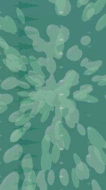 Benzersiz dijital animasyon tarzı grafikleri olan yaratıcı ortam tasarımı için yenilikçi hareket dokusu