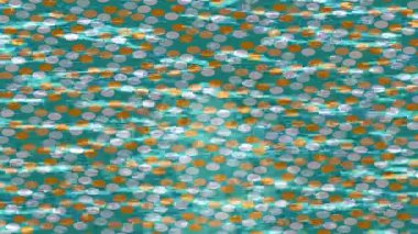 Benzersiz dijital animasyon tarzı grafikleri olan yaratıcı ortam tasarımı için yenilikçi hareket dokusu