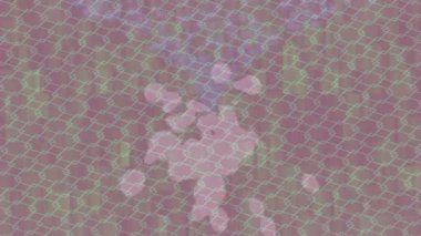 Organik desenli yüzey giriş stili video film sanatı ile soyut arkaplan tasarımı