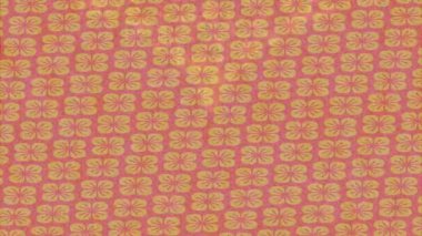 Benzersiz dijital animasyon tarzı grafikleri olan yaratıcı ortam tasarımı için yenilikçi hareket dokusu