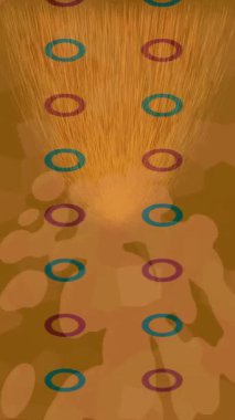 Benzersiz dijital hareket grafiklerine sahip yaratıcı sinematik projeler için yumuşak animasyon yüzeyi