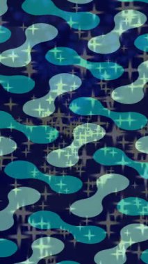 Benzersiz hareket grafikleri tasarım sanatına sahip yaratıcı film üretimi için özet bir arkaplan