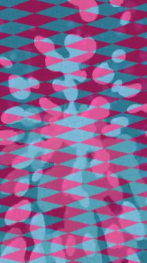 Benzersiz hareket grafikleri tasarım sanatına sahip yaratıcı film üretimi için özet bir arkaplan