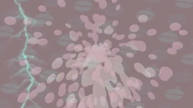 Benzersiz dijital animasyon tarzı grafikleri olan yaratıcı ortam tasarımı için yenilikçi hareket dokusu