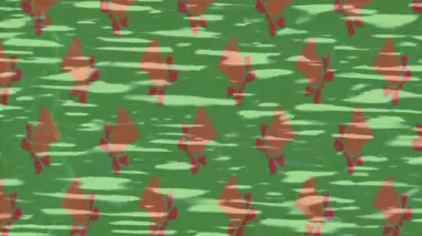 Soyut hareket desenli fütüristik video üretimi için dinamik dijital arkaplan