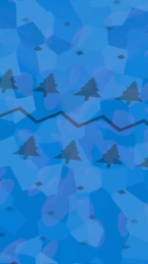 Dijital doku yüzey tasarım biçimi ile modern video animasyonu için gelişmiş hareket grafikleri