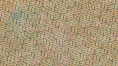 Benzersiz dijital animasyon tarzı grafikleri olan yaratıcı ortam tasarımı için yenilikçi hareket dokusu