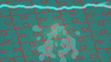 Benzersiz dijital animasyon tarzı grafikleri olan yaratıcı ortam tasarımı için yenilikçi hareket dokusu