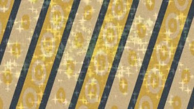 Benzersiz dijital animasyon tarzı grafikleri olan yaratıcı ortam tasarımı için yenilikçi hareket dokusu