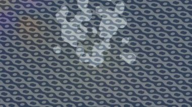 Soyut hareket desenli fütüristik video üretimi için dinamik dijital arkaplan