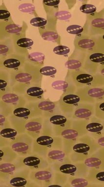 Benzersiz video giriş tasarımı projeleri için detaylı yüzey kalıbı film animasyon stili grafik girişi