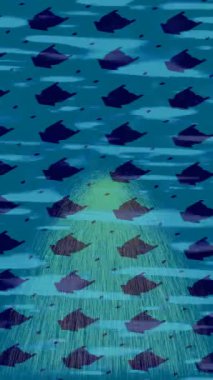 Estetik doku arkaplan tasarımı renkli hareket grafikleri ile moda film giriş profosyoneli