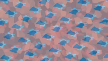 Benzersiz video giriş tasarımı projeleri için detaylı yüzey kalıbı film animasyon stili grafik girişi